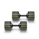 Dumbbells set NUO Nuobell Green, 2-32 kg, NO-NB232GREBLA