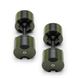 Dumbbells set NUO Nuobell Green, 2-32 kg, NO-NB232GREBLA