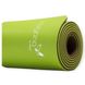 Килимок для йоги Airex Calyana Prime Yoga Mat, 4.5 мм, AX-CLN-01-LG/NB (салатовий/коричневий) AX-CLN-01-XX фото 6