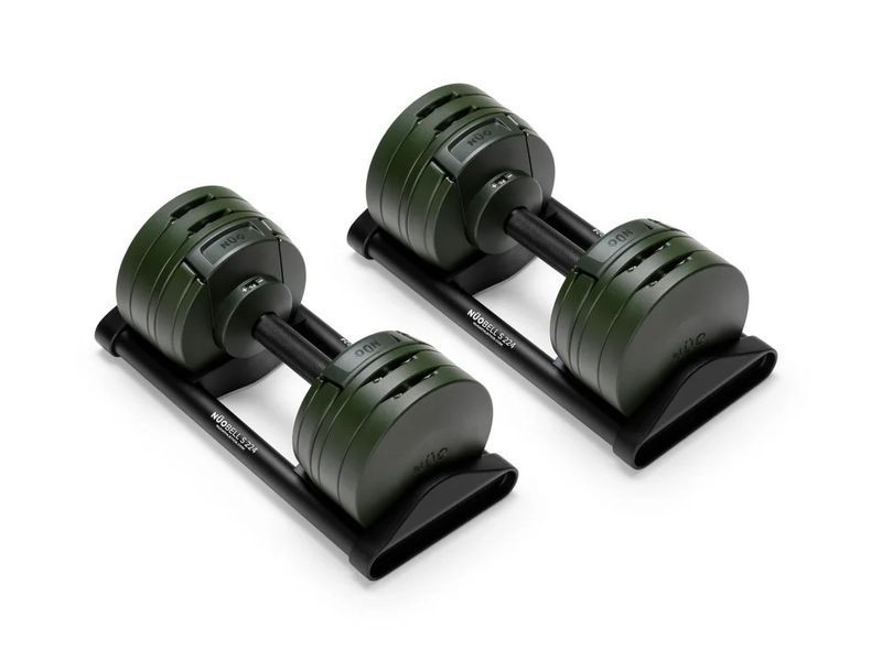 Гантелі набірні (2 шт х 24 кг) N&Uuml;OBELL S 224, NO-NBS224GREBLA (forest) NO-NBS224 фото