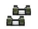 Dumbbells set NUO Nuobell Green/Black, 2-20 kg, NO-NB220GREBLA