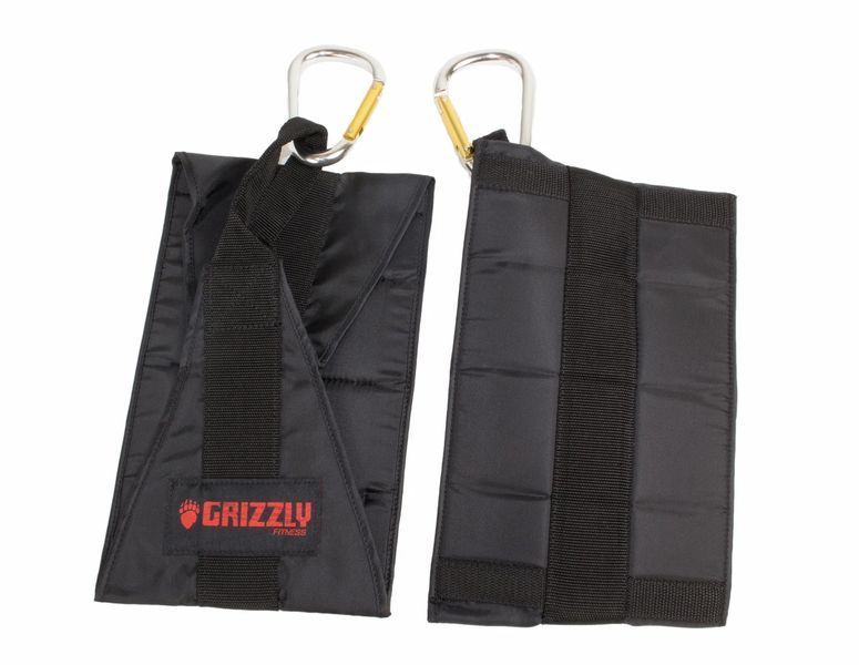 Петли Береша Grizzly 8671 Deluxe Hanging Ab Straps (черный), GZ-8671-04-BK GZ-8671-04-BK фото