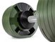 Dumbbells set NUO Nuobell Green/Silver, 2-20 kg, NO-NB220GRE