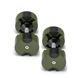 Dumbbells set NUO Nuobell Green/Silver, 2-20 kg, NO-NB220GRE