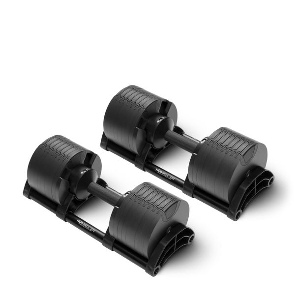 Dumbbells set NUO Nuobell Black, 2-32 kg