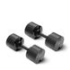 Dumbbells set NUO Nuobell Black, 2-32 kg