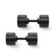 Dumbbells set NUO Nuobell Black, 2-32 kg