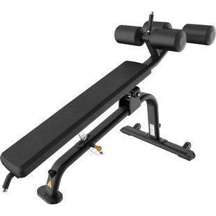 Precor Vitality Decline Ab Bench, PR-VBR6113-BP (black/black)