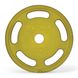 Диск олимпийский Foreman ROEZH 5-Grip, 15 кг (желтый), FM-ROEZH-15-YL FM-ROEZH-15-YL фото 2