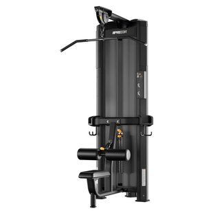 Precor Resolute Lat Pulldown Vertical Pull-Down Machine, PR-RMS0304-BP/BK (Black/Black)