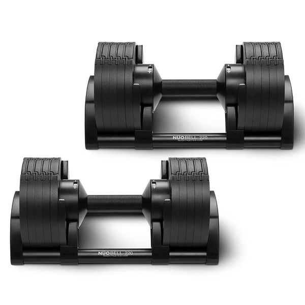 Dumbbell set NUO Nuobell Black, 2-20 kg, NO-NB220BLA