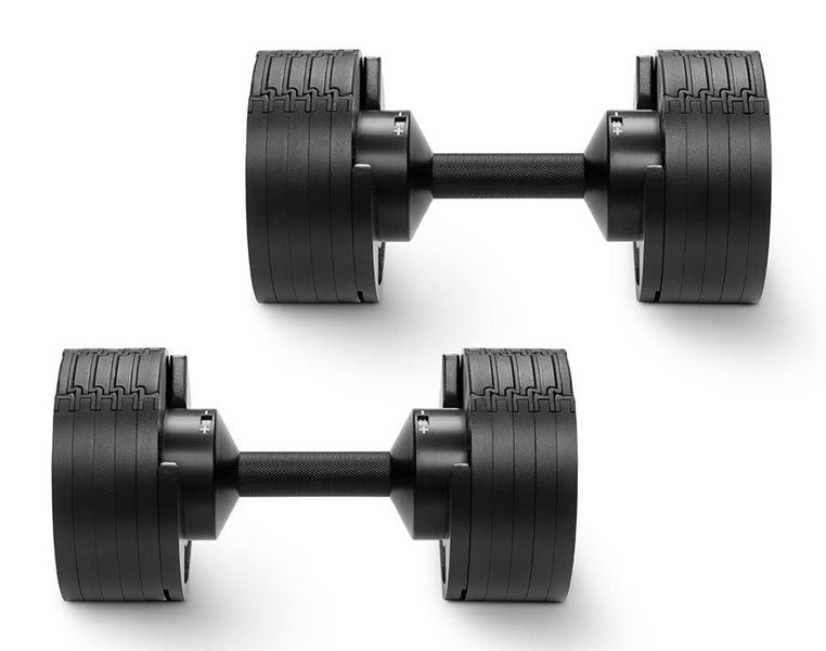 Dumbbell set NUO Nuobell Black, 2-20 kg, NO-NB220BLA