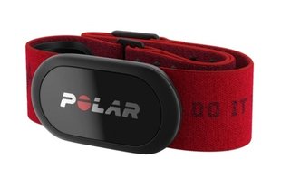 Heart rate sensor Polar H10 Text Red, PL-920106243-M/XXL