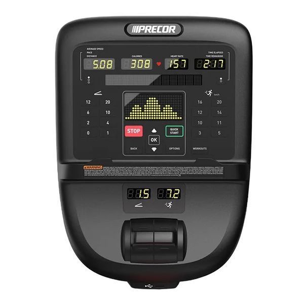 Precor Breakaway STM800 Line Treadmill, P31s Console, PR-STM837-BP (Black)