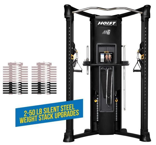 Опція для Hoist Mi6 / Mi7: Додаткові вагові стеки 2 x 50 lb (45,36 кг), HT-WT-S100-UP Hoist фото