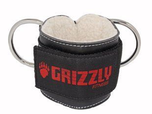 Ремешок на лодыжку Grizzly 8600 Leather Ankle Strap, 7,5 см (кожа), GZ-8600-04-BK GZ-8600-04-BK фото