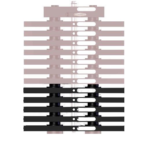 Опція для Hoist Mi1 / HV: Додатковий ваговий стек 50 lb (22,68 кг), HT-WT-S50-UP Hoist фото