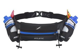 Сумка на пояс Fitletic Hydra 16 Hydration Belt, FL-HD08-C4S-BK/BL (чорний/синій) FL-HD08-XX фото