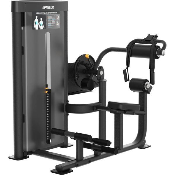 Precor Vitality Abdominal / Back Extension, PR-C028-BP/BK (black/black)