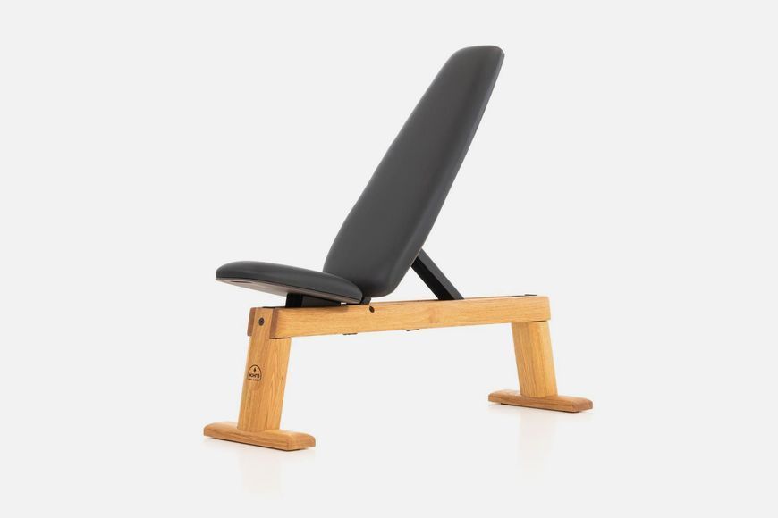 Universal bench NOHRD WeightBench Oak, ND-25.404 (oak, artificial leather)