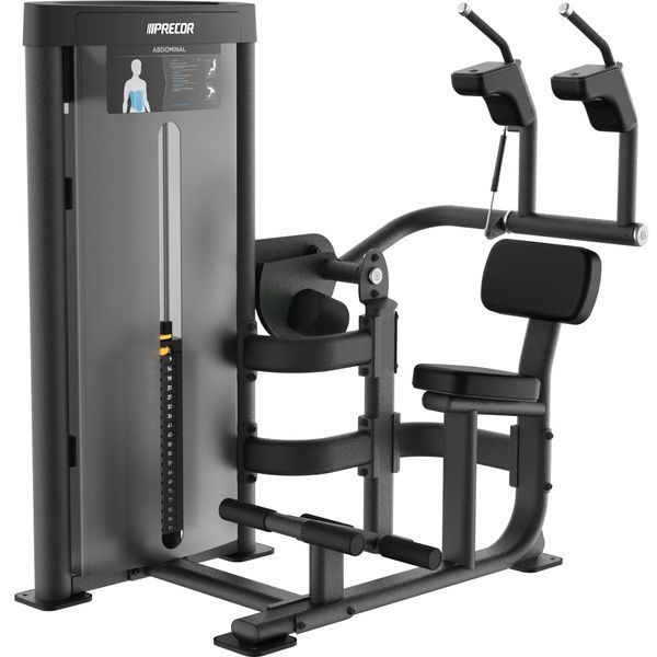 Пресс для сидячих упражнений Precor Vitality Abdominal, PR-C014-BP/BK (черный/черный) Precor фото