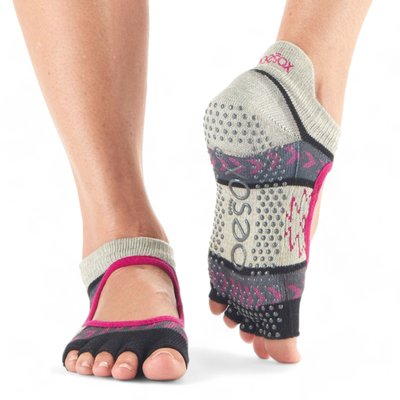 Шкарпетки для йоги ToeSox Half Toe Bellarina Moonshadow, TS-841090129611-S TS-S0152XMSD фото