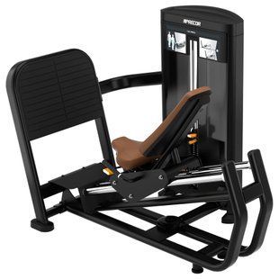 Precor Resolute Leg Press, PR-RSL0602-BP/AS (black/brown)