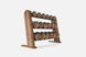 Rack with dumbbells (9 pairs, 5-25 kg) NOHRD DumbBells Set Walnut, ND-25.103 (walnut)