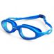 Swimming goggles Sprint Aquatics 218 Silicone Antifog, SA-218-BL/CL (blue/transparent glass)