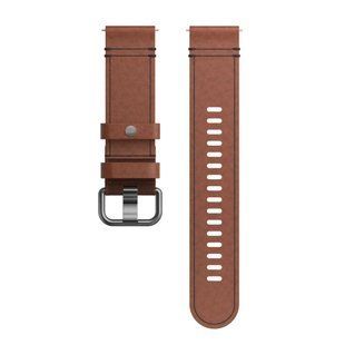Polar 22mm Premium Leather Wristband (Bronze), PL-910110292-M/L