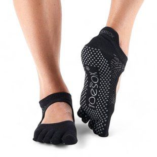 Носки для йоги ToeSox Full Toe Bellarina Onyx, TS-841090129444-S TS-841090129444 фото