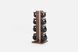Dumbbell swing tower (4 pairs, 2-4-6-8 kg) NOHRD Swing Tower Walnut, ND-13.218 (walnut, black leather)