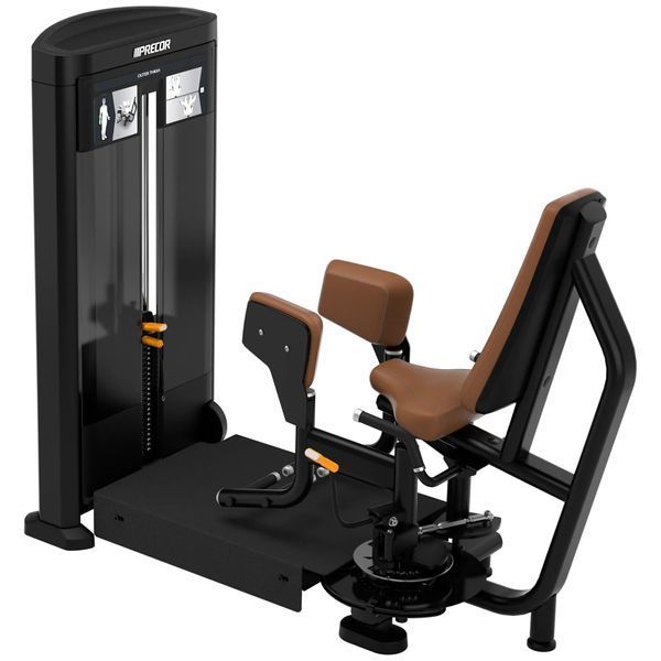 Precor Resolute Outer Thigh, PR-RSL0621-BP/AS (black/brown)