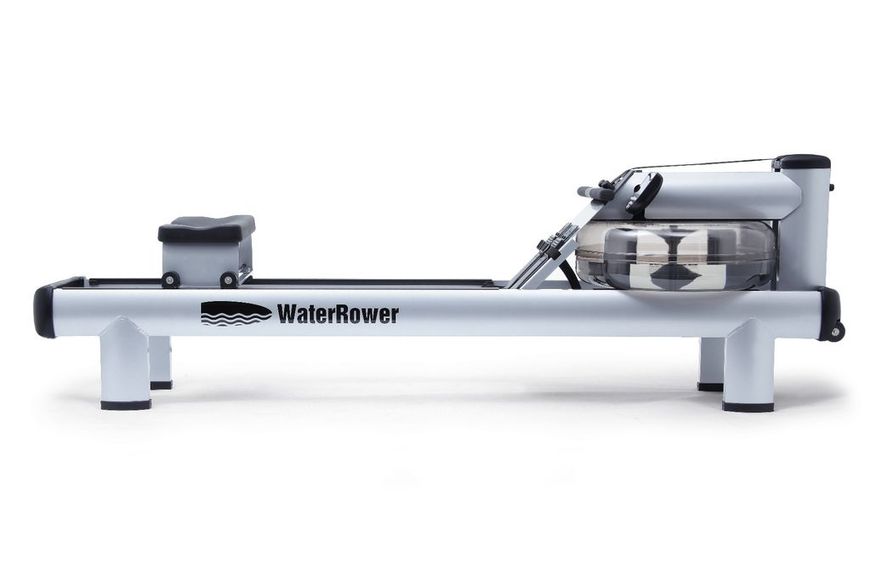 Гребний тренажер WaterRower M1 HiRise, 510 S4 (алюміній), WR-10.112-BK (чорний) WR-10.112-XX фото