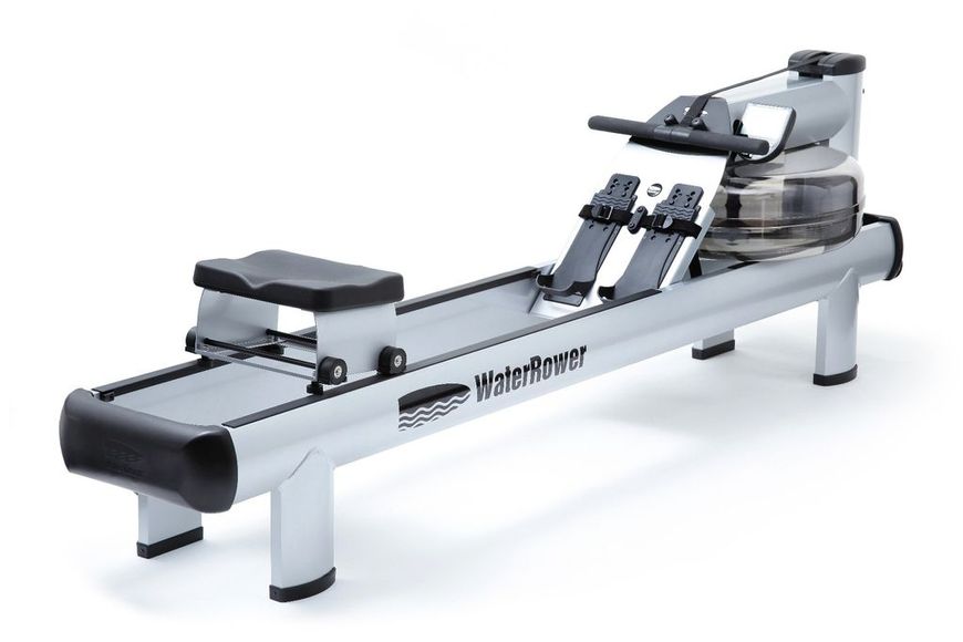 Гребний тренажер WaterRower M1 HiRise, 510 S4 (алюміній), WR-10.112-BK (чорний) WR-10.112-XX фото