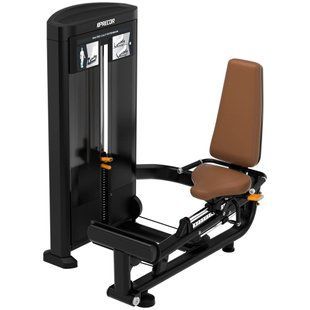 Precor Resolute Seated Calf Extension, PR-RSL0623-BP/AS (black/brown)