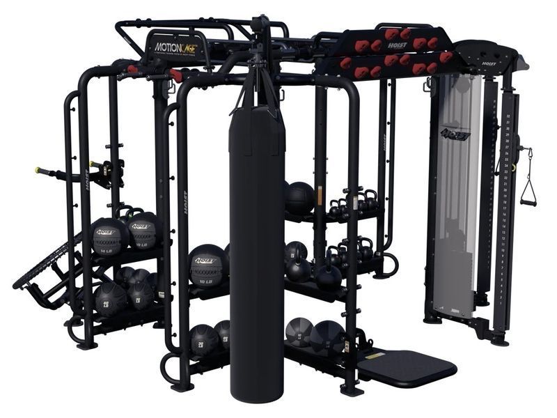 Hoist MotionCage Package 3 Functional Training System, HT-MC-7003-MB (black) Hoist photo