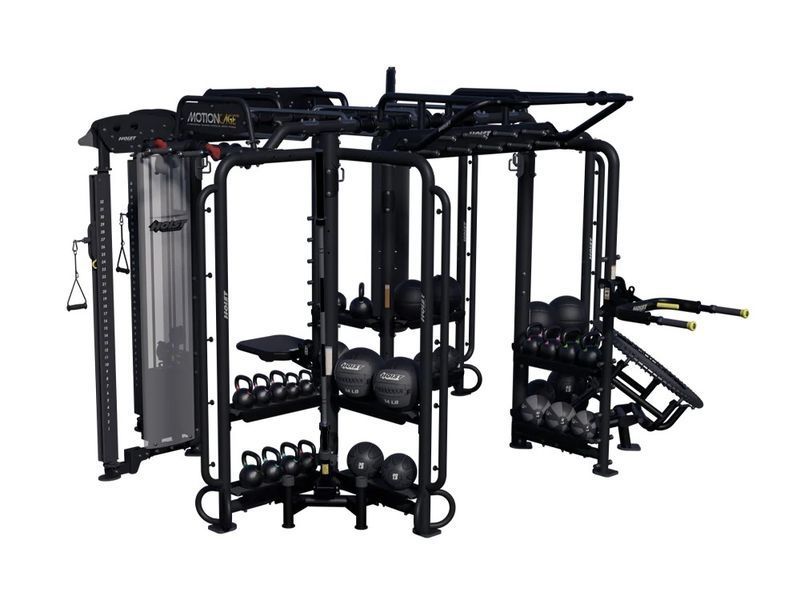 Hoist MotionCage Package 3 Functional Training System, HT-MC-7003-MB (black) Hoist photo