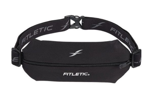 Fitletic Mini Sport Belt Runners Pouch, FL-MSB01-07-BK/PK (Black/Purple)