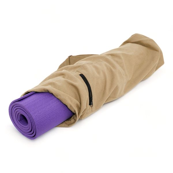 Чохол для килимка ProsourceFit Yoga Mat Bag w Side Pocket, PS-2031-BG (бежевий) PS-203Х-XX фото