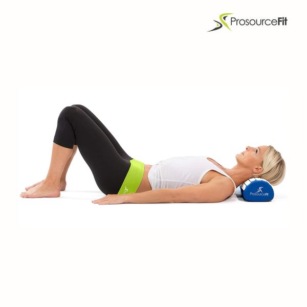 Акупунктурний мат з валиком ProsourceFit Acupressure Mat Pillow, PS-1201-BL (синій) PS-120Х-XX фото