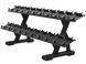 Стойка для гантелей (на 10 пар) Precor Discovery Dumbbell Rack, PR-DBR0812-BP (черная) PR-DBR0812 фото 1