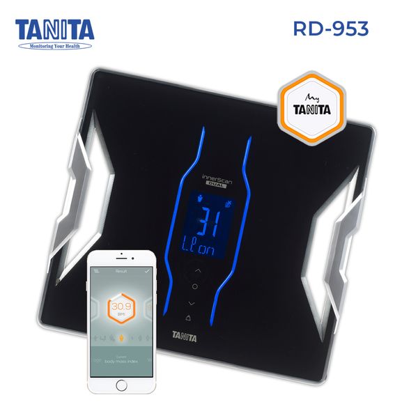 Body composition analyzer scales with Bluetooth Tanita RD-953, TA-RD-953-BK (black)