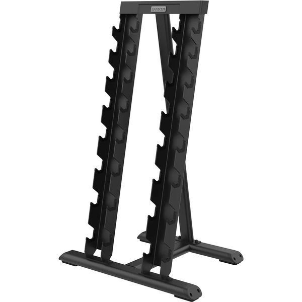 Precor Vitality Vertical 8-Pair Dumbbell Rack, PR-VBR6809-BP (black)