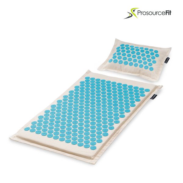 Акупунктурний мат з подушкою ProsourceFit Ki Acupressure Mat & Pillow, PS-1209-AQ (аква) PS-1209-XX фото