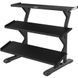 Стойка для гантелей (на 10 пар) Precor Vitality 3-Tier, 10 Pair, Flat Tray, PR-VBR6804-BP (черный) PR-VBR6804 фото 2