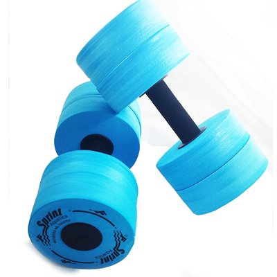 Dumbbells for aqua aerobics Sprint Aquatics 725, max. resistance (blue), SA-725-HV-BL