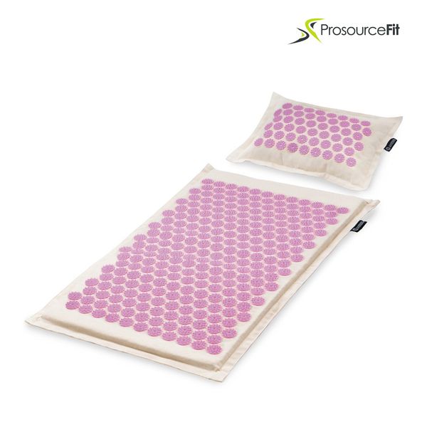 Акупунктурний мат з подушкою ProsourceFit Ki Acupressure Mat & Pillow, PS-1209-PR (фіолетовий) PS-1209-XX фото