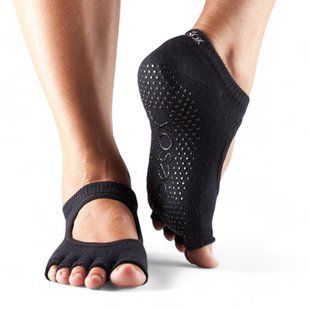 Носки для йоги ToeSox Half Toe Bella Black, TS-841090108616-M TS-GHT-BL-BK фото