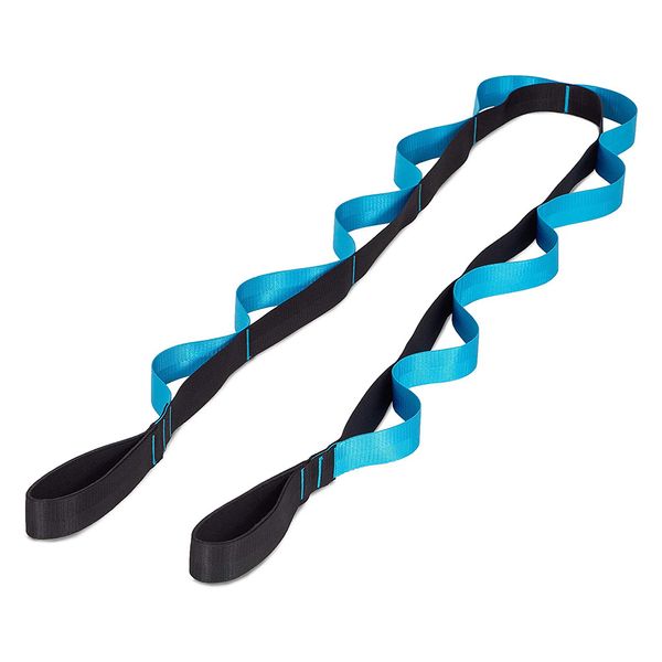 ProsourceFit Multi-Loop Stretching Strap, PS-2019-BL (blue)